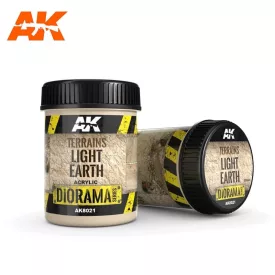   Vignettes texture products - TERRAINS LIGHT EARTH - 250ml (Acrylic)