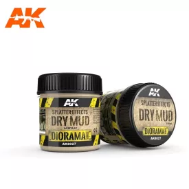   Vignettes texture products - SPLATTER EFFECTS DRY MUD-100ml(Acrylic)