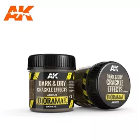   Vignettes texture products - DARK & DRY CRACKLE EFFECTS-100ml(Acrylic)