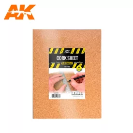   Building material - CORK SHEETS - FINE GRAINED-200x290x6mm(1 SHEETS)
