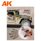 Nets - REGULAR CAMOUFLAGE NET Type 1 PERSONALIZED WHITE