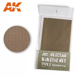 Nets - REGULAR CAMOUFLAGE NET Type 2 BROWN