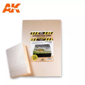   Building material - EXTRUDED FOAM 30 MM A4 SIZE ALREADY CUT (4 UNITS)