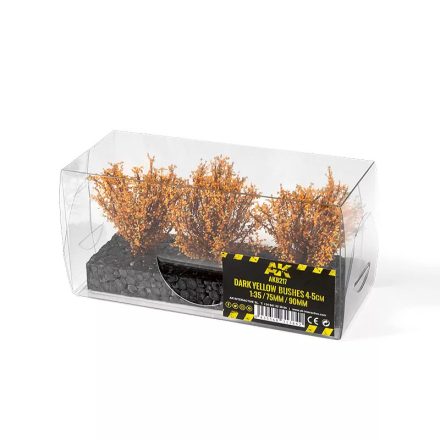 Shrubs & Bushes - DARK YELLOW BUSHES 4-6CM