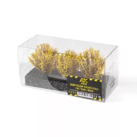 Shrubs & Bushes - LIGHT YELLOW BUSHES 4-6CM