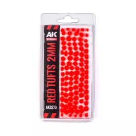Fantasy Tufts - Red - 2MM