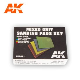 Sandpaper - Mixed Grit Sanding Pads Set 800 grit.4 units