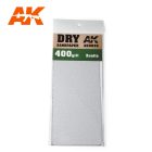 Sandpaper - Dry Sandpaper 400 Grit. 3 units
