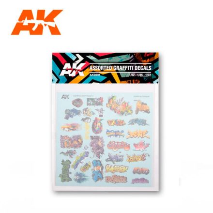 WET Transfers - SURTIDO DE CALCAS DE GRAFFITIS