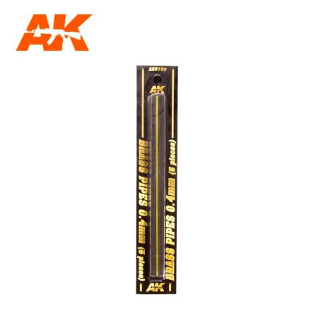 Building material - BRASS PIPES 0,4mm, 5 units