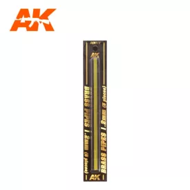 Building material - BRASS PIPES 1,2mm, 5 units