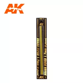 Building material - BRASS PIPES 1,7mm, 5 units