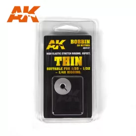 BOBBINS - ELASTIC RIGGING BOBBIN THIN