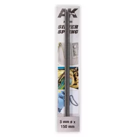 Springs - SILVER SPRING 3mm