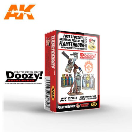 Accesories - TRUCK FLAMETHROWER WITH CAR FENDER PROTECTIVE SHIELD