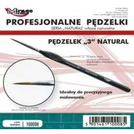Brush - Natural Size 3