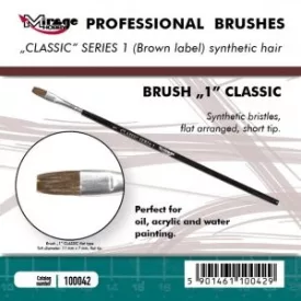 Brush - Flat High Quality Classic Series „1”  Size 1
