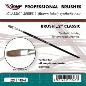 Brush - Flat High Quality Classic Series „1”  Size 2