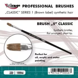 Brush - Flat High Quality Classic Series „1”  Size 5