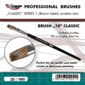 Brush - Flat High Quality Classic Series „1”  Size 10