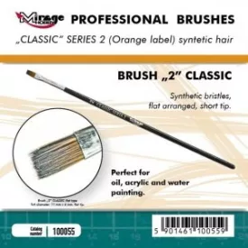 Brush - Flat High Quality Classic Series „2”  Size 2