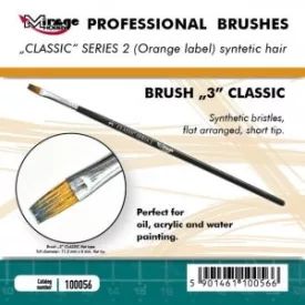 Brush - Flat High Quality Classic Series „2”  Size 3