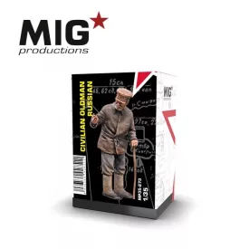 Resins - CIVILIAN OLD MAN RUSSIAN 1:35