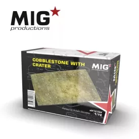 Resins - COBBLESTONE WITH CRATER 1:72