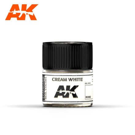 Real Color Paint - Cream White RAL 9001 10ml