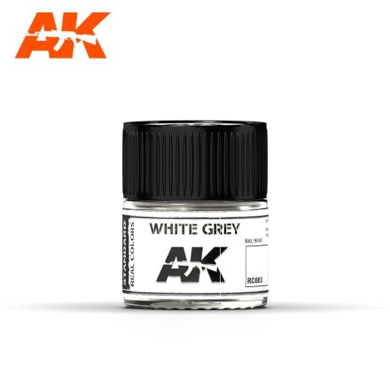 Real Color Paint - White Grey 10ml