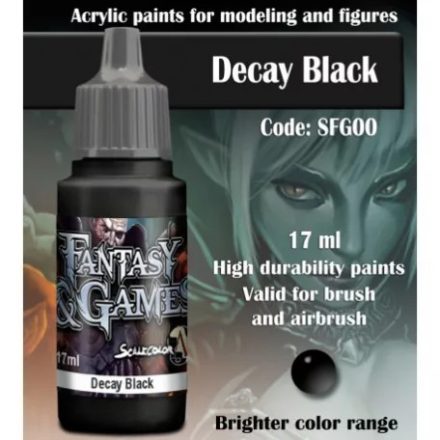 SFG-00 Paints DECAY BLACK