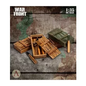 GERMAN SUPPLIES - AMMO BOXES AND AMMUNITIONS