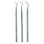 Set of 3 Stainless Steel Probes